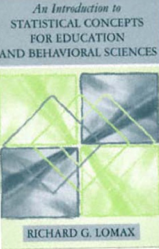 An introduction to statistical concepts for education and behavioral sciences