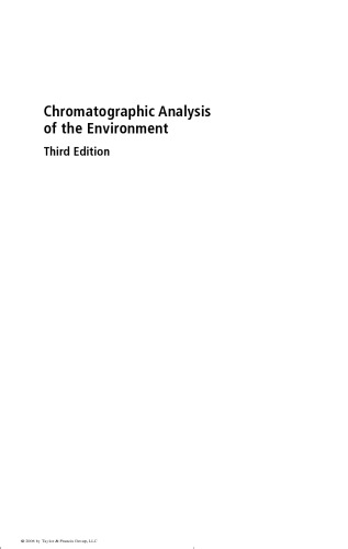 Chromatographic Analysis of the Environment