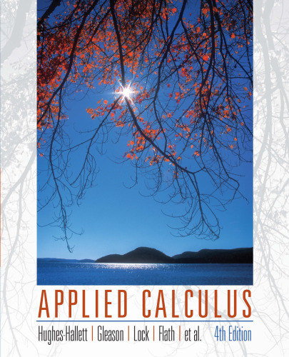 Applied Calculus (4th Edition)