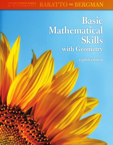 Hutchison's Basic Mathematical Skills with Geometry, 8th Edition
