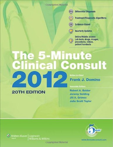 The 5-Minute Clinical Consult 2012, 20th Edition