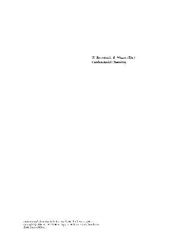 Combinatorial Chemistry