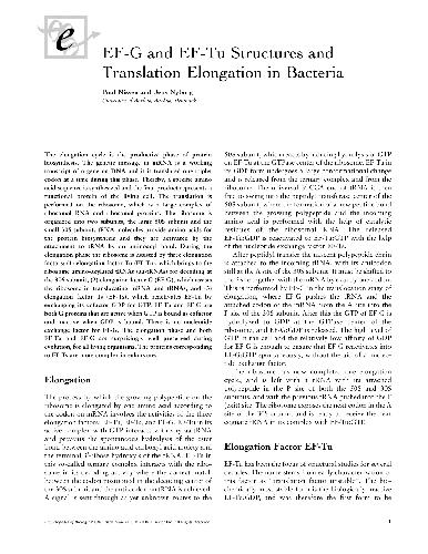 Encyclopedia Of Biological Chemistry