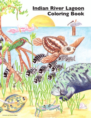 Indian River Lagoon Coloring Book (Aquatic Preseves are Exceptional Activity Book)  