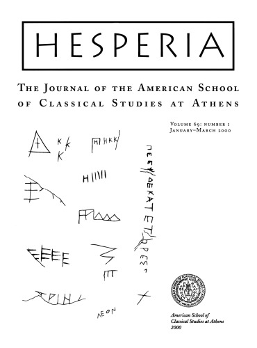 Hesperia 69, 2000
