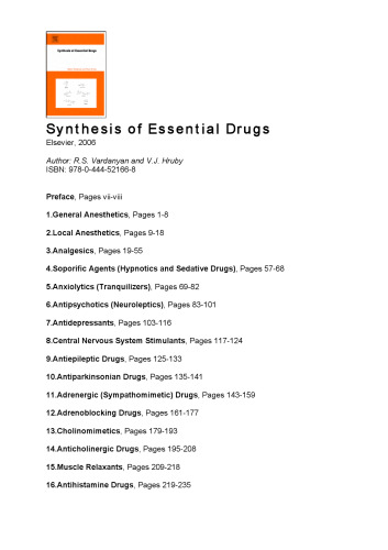 Synthesis of Essential Drugs