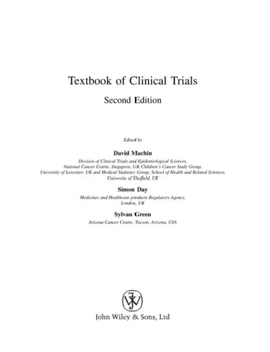 Textbook of Clinical Trials, 2nd Edition