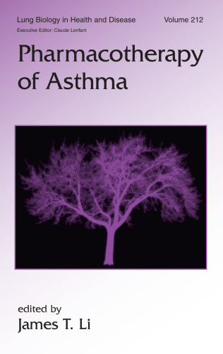 Pharmacotherapy of asthma