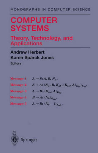 Computer Systems. Theory, Technology and Applications