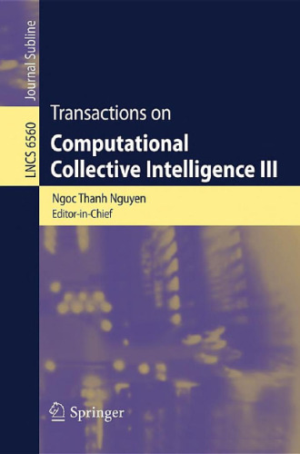 Transactions on Computational Collective Intelligence III 