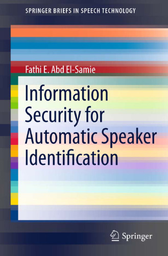 Information Security for Automatic Speaker Identification 