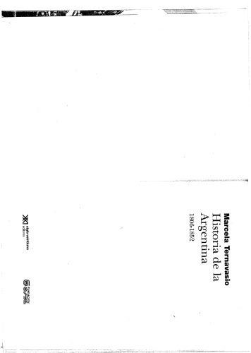 HISTORIA DE LA ARGENTINA, 1806-1852