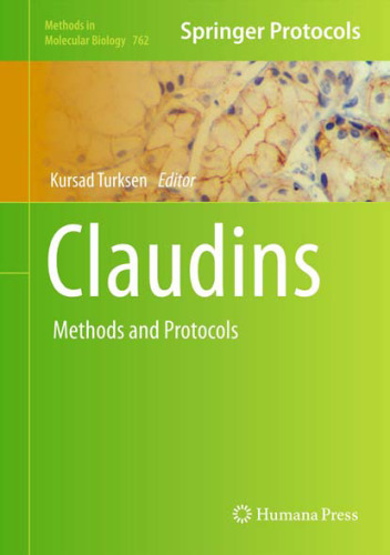 Claudins: Methods and Protocols