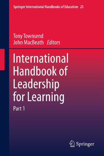 International Handbook of Leadership for Learning 
