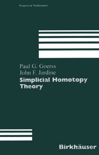 Simplicial homotopy theory