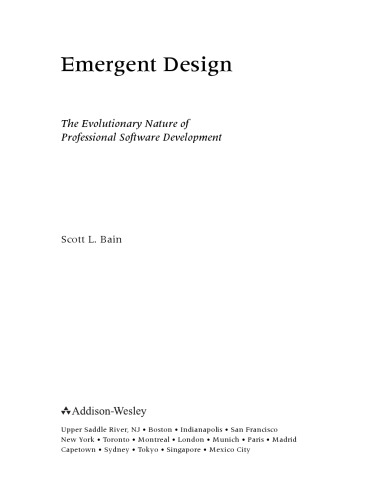 Emergent Design [software development]