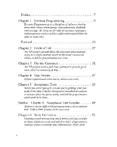 eXtreme Programming Installed