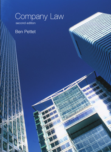 Company Law, 2nd Edition (Longman Law Series)