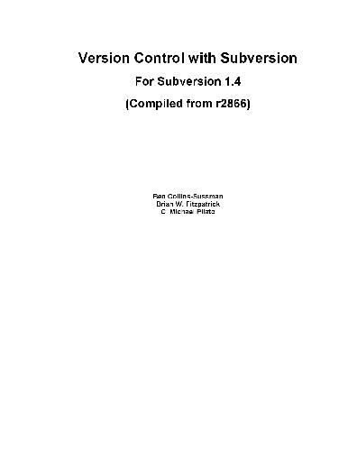 Version Control with Subversion v1.4