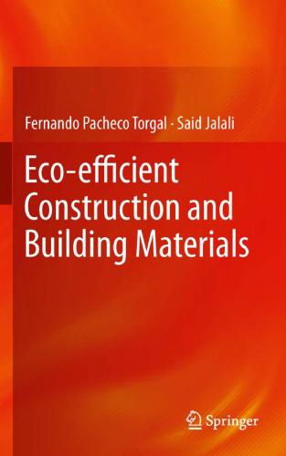 Eco-efficient Construction and Building Materials    