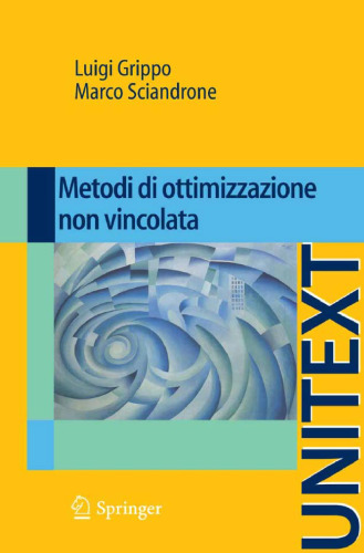 Metodi di ottimizzazione non vincolata 