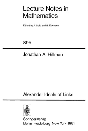 Alexander Ideals of Links