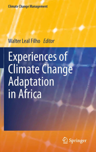 Experiences of Climate Change Adaptation in Africa 