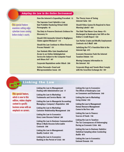 Business Law Today, Standard Edition