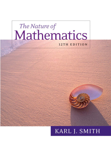 The Nature of Mathematics, 12th Edition    