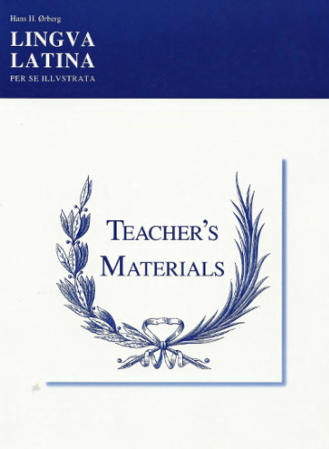 Teacher’s Materials & Answer Key