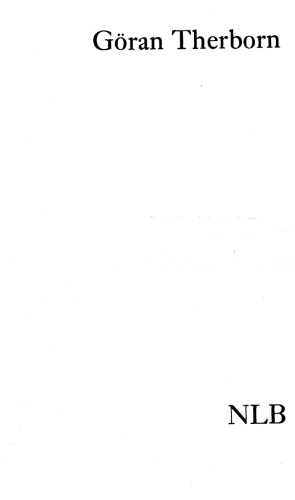 Science, Class and Society: On the Formation of Sociology and Historical Materialism