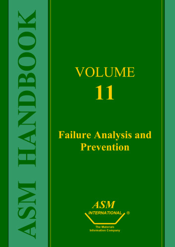 Failure Analysis and Prevention