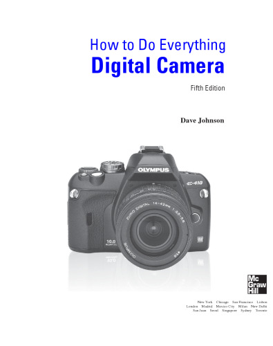 How to do Everything with Your Digital Camera