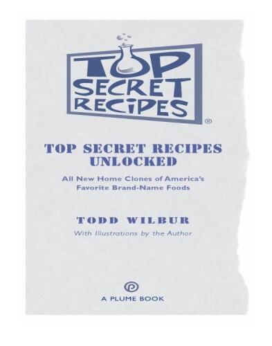 Top Secret Recipes Unlocked