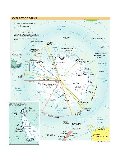 Maps Of The World Antarctic