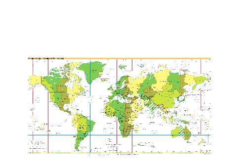 Maps Of The World Time Zones
