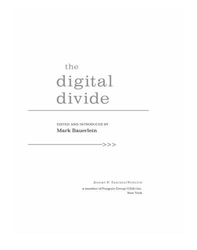The Digital Divide