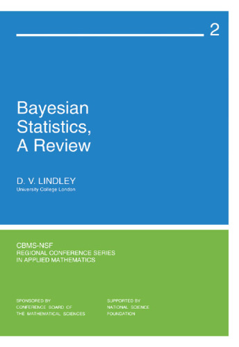 Bayesian statistics, a review