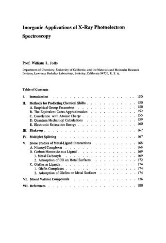 Inorganic Chemistry Metal Carbonyl Chemistry