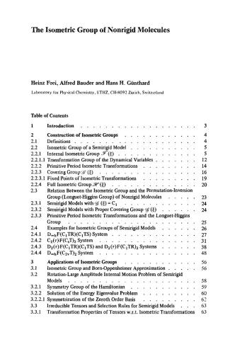 Large Amplitude Motion in Molecules I