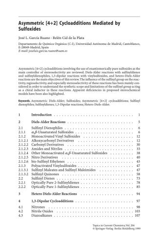 Organosulfur Chemistry I