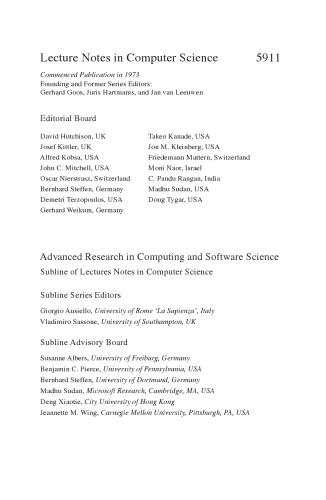 Graph-Theoretic Concepts in Computer Science 35th InternationalWorkshop, WG 2009 Montpellier, France, June 24-26, 2009 Revised Papers