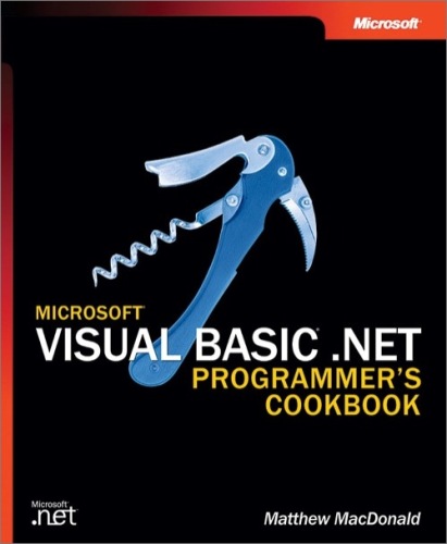 Microsoft Visual Basic .NET Programmer's Cookbook