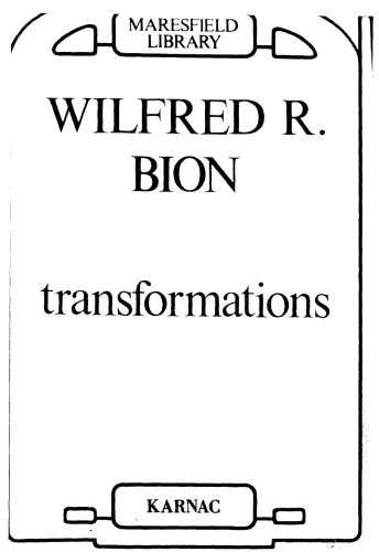 Transformations (Maresfield Library)