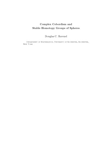 Complex cobordism and stable homotopy groups of spheres