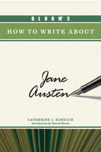 Bloom's How to Write About Jane Austen (Bloom's How to Write About Literature)