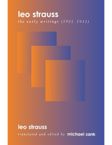 The Early Writings, 1921-1932