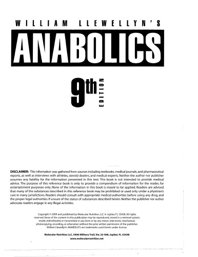 Anabolics 9th Edition