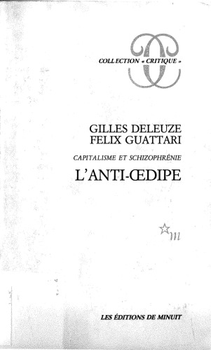 L'Anti-Oedipe