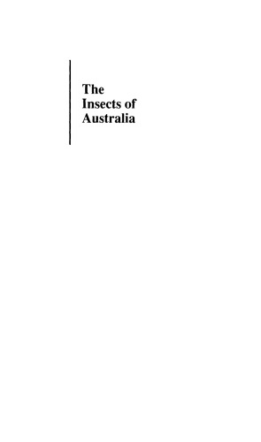 Insects of Australia, Volume 1: A Textbook for Students and Research Workers